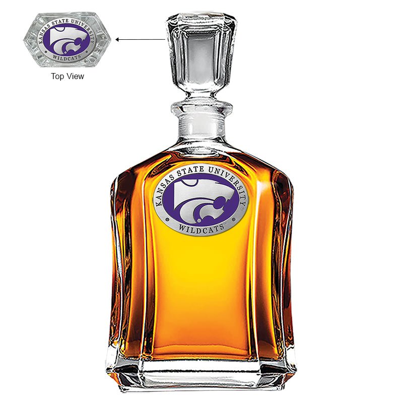 Kansas State University Capitol Decanter - Sports Gifts, Sports Memorabilia, Sports Collectibles, Fan Shop