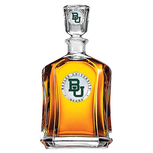 Baylor University Capitol Decanter - Sports Gifts, Sports Memorabilia, Sports Collectibles, Fan Shop