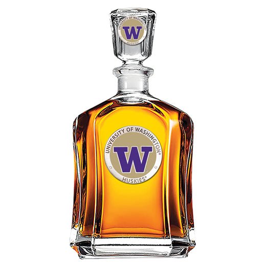 University of Washington Capitol Decanter - Sports Gifts, Sports Memorabilia, Sports Collectibles, Fan Shop