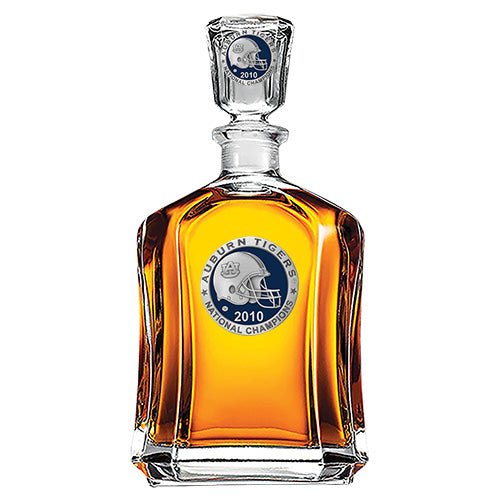 Auburn University National Champions 2010 Capitol Decanter - Sports Gifts, Sports Memorabilia, Sports Collectibles, Fan Shop