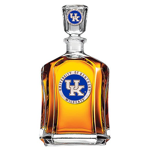 University of Kentucky UK Logo Capitol Decanter - Sports Gifts, Sports Memorabilia, Sports Collectibles, Fan Shop