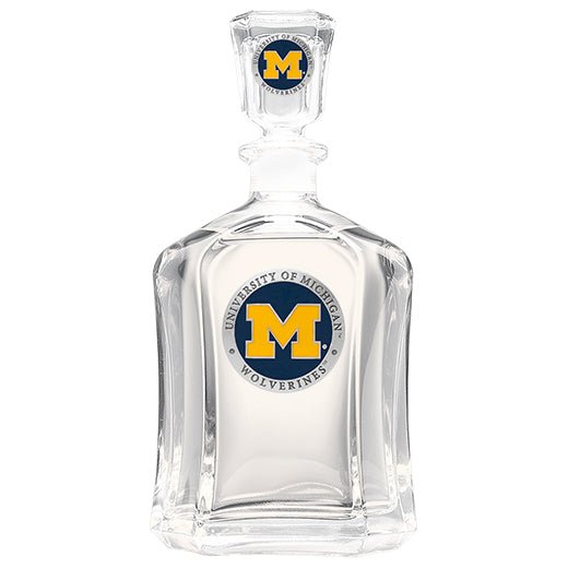 University of Michigan Capitol Decanter - Sports Gifts, Sports Memorabilia, Sports Collectibles, Fan Shop