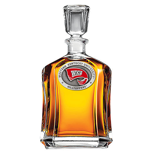 Western Kentucky University Capitol Decanter - Sports Collectibles, Sports Memorabilia, Sports Fan Shop, Sports Gifts