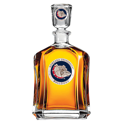 Gonzaga University Capitol Decanter - Sports Collectibles, Sports Memorabilia, Sports Fan Shop, Sports Gifts