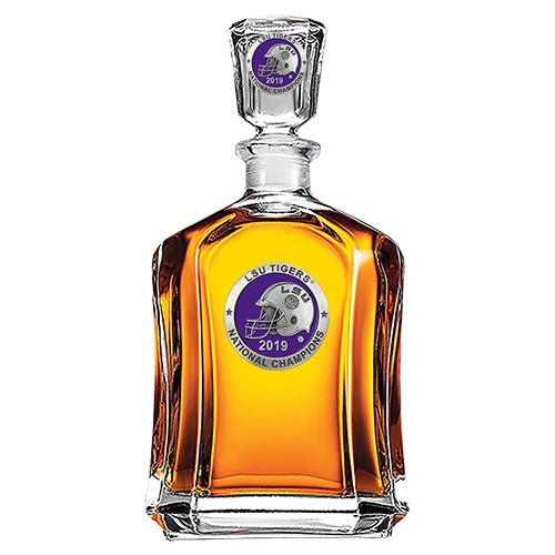 Louisiana State University National Champions 2019 Capitol Decanter - Sports Gifts, Sports Memorabilia, Sports Collectibles, Fan Shop