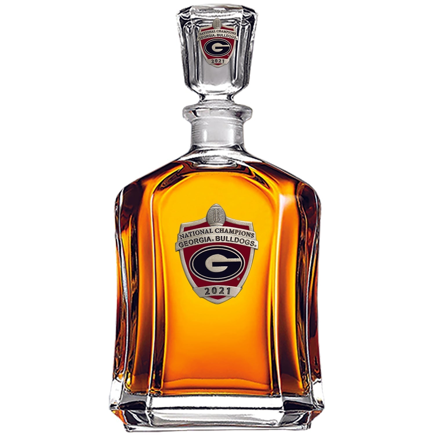 2021 Georgia Football Championship Capitol Decanter - Sports Gifts, Sports Memorabilia, Sports Collectibles, Fan Shop