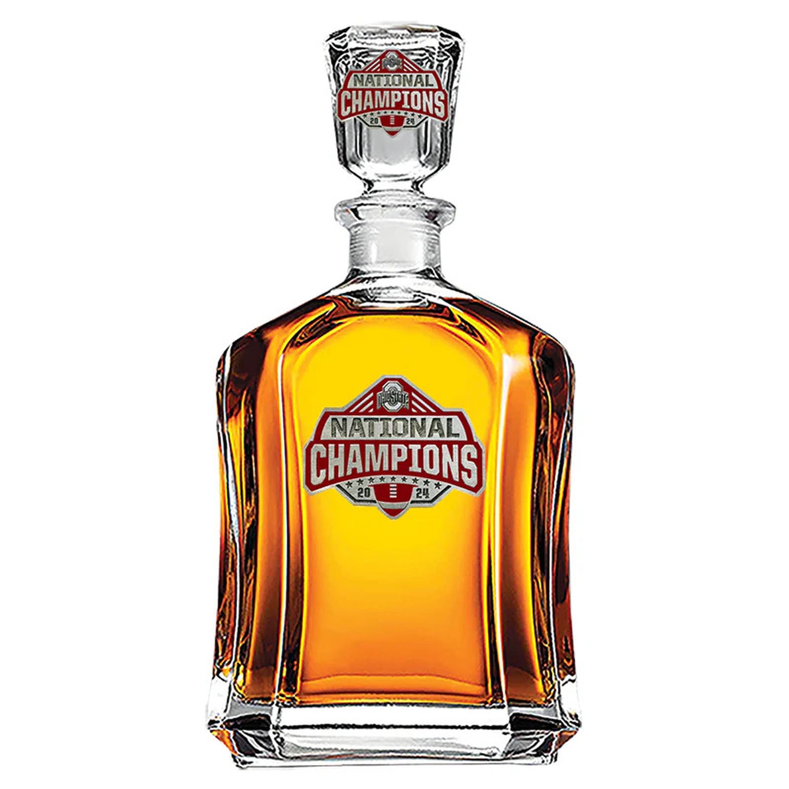 2024-25 Ohio State Football Championship Capitol Decanter - Sports Gifts, Sports Memorabilia, Sports Collectibles, Fan Shop