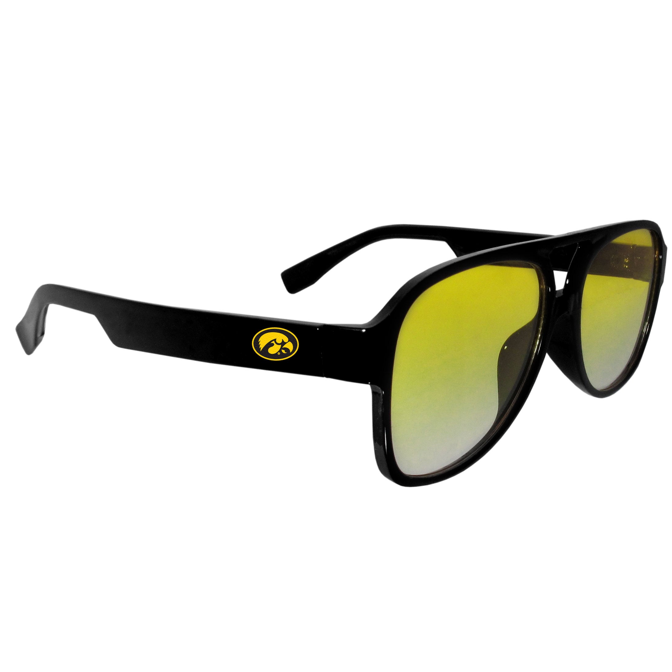 Iowa Hawkeyes Retro Aviator Sunglasses
