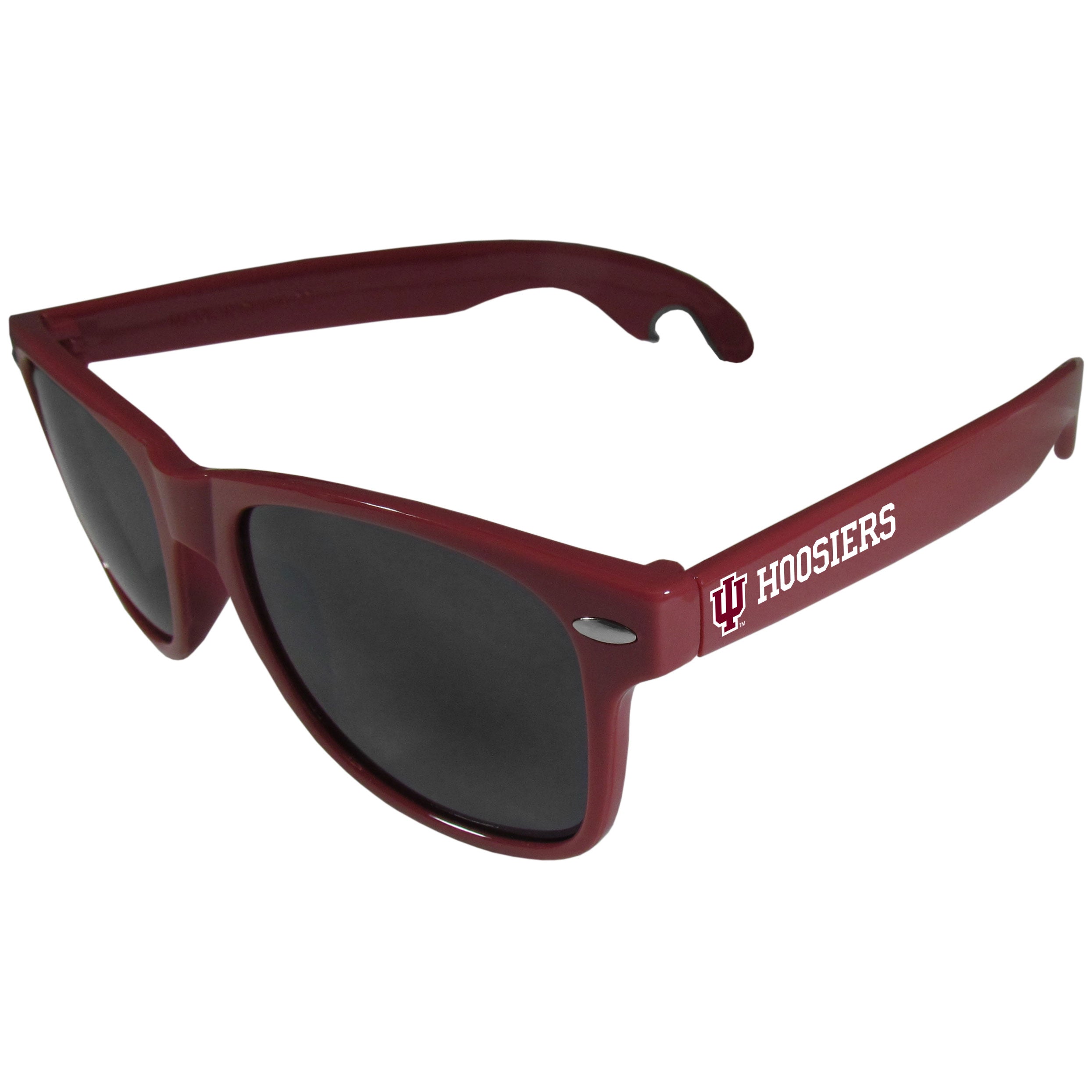 Indiana Hoosiers Beachfarer Bottle Opener Sunglasses, Maroon