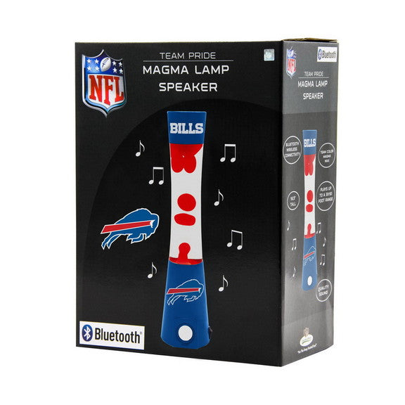 Buffalo Bills Magma Lamp - Bluetooth Speaker - Sports Collectibles, Sports Memorabilia, Sports Fan Shop, Sports Gifts