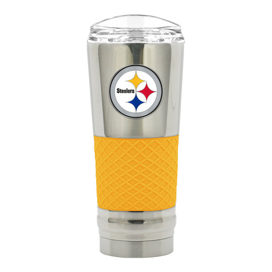 Pittsburgh Steelers 24 oz. Chrome DRAFT Tumbler - 757 Sports Collectibles