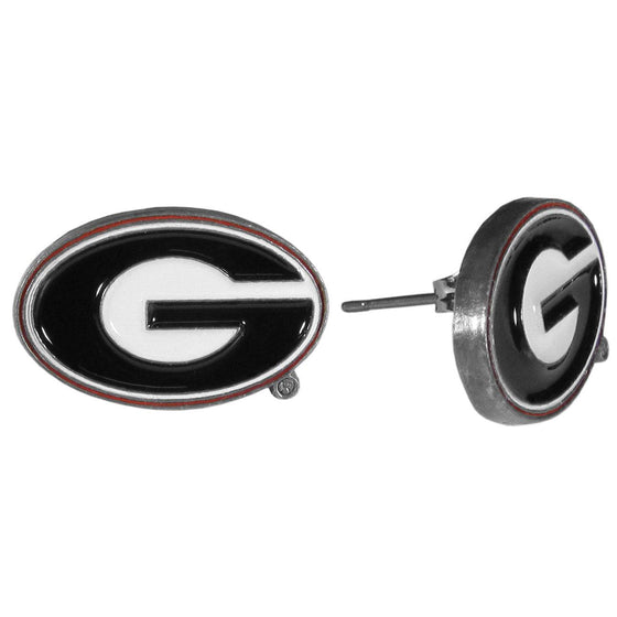 Georgia Bulldogs Stud Earrings (SSKG) - 757 Sports Collectibles