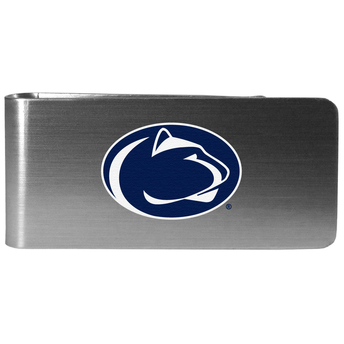 Penn St. Nittany Lions Steel Money Clip, Logo