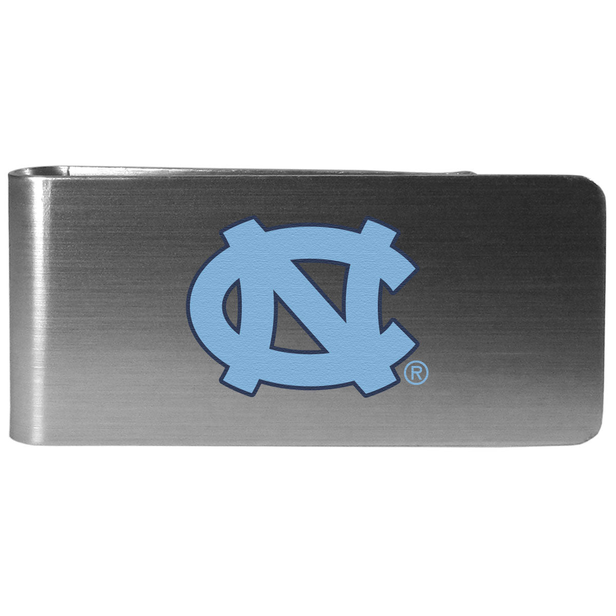 N. Carolina Tar Heels Steel Money Clip, Logo