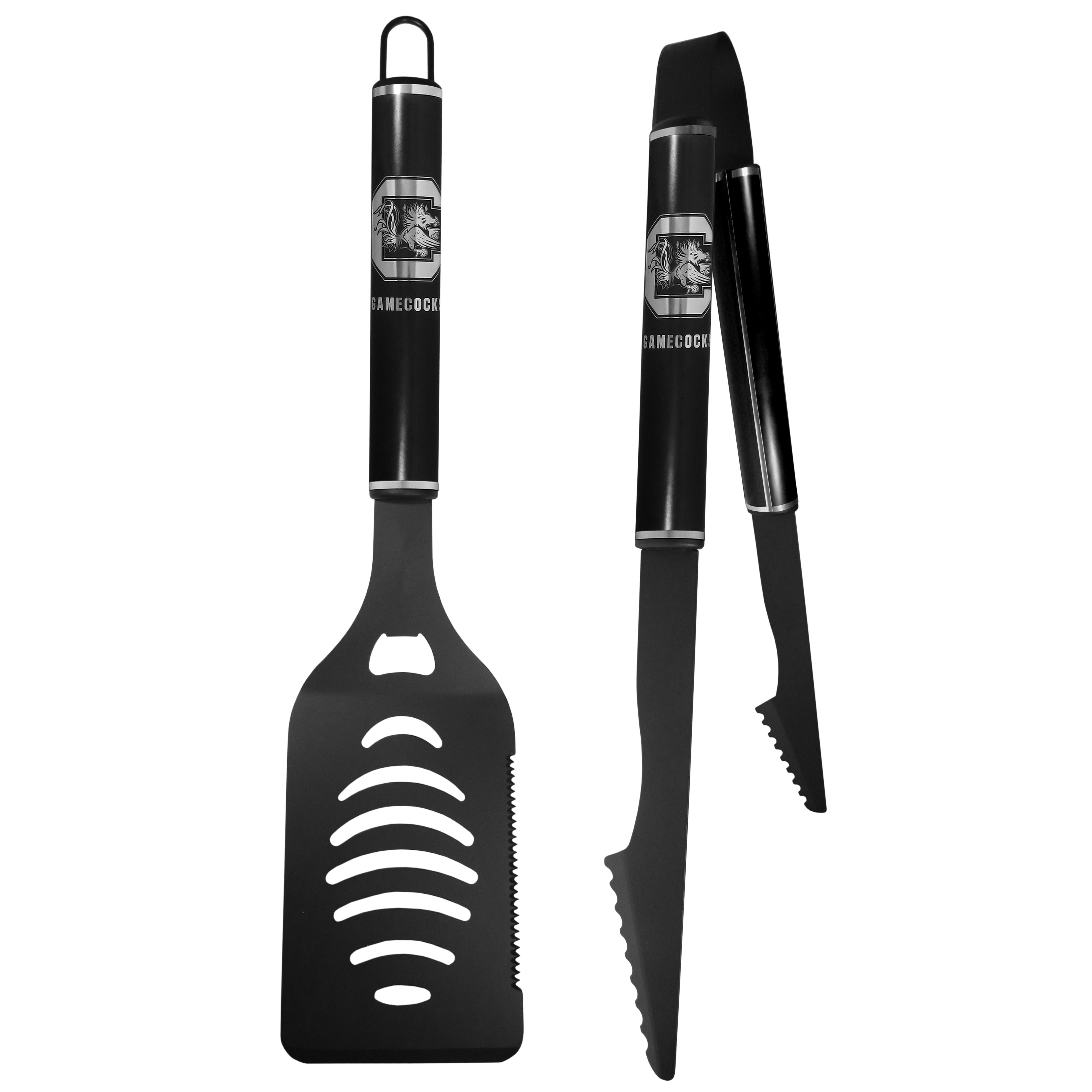 S. Carolina Gamecocks 2 pc Monochromatic Tailgate BBQ Set