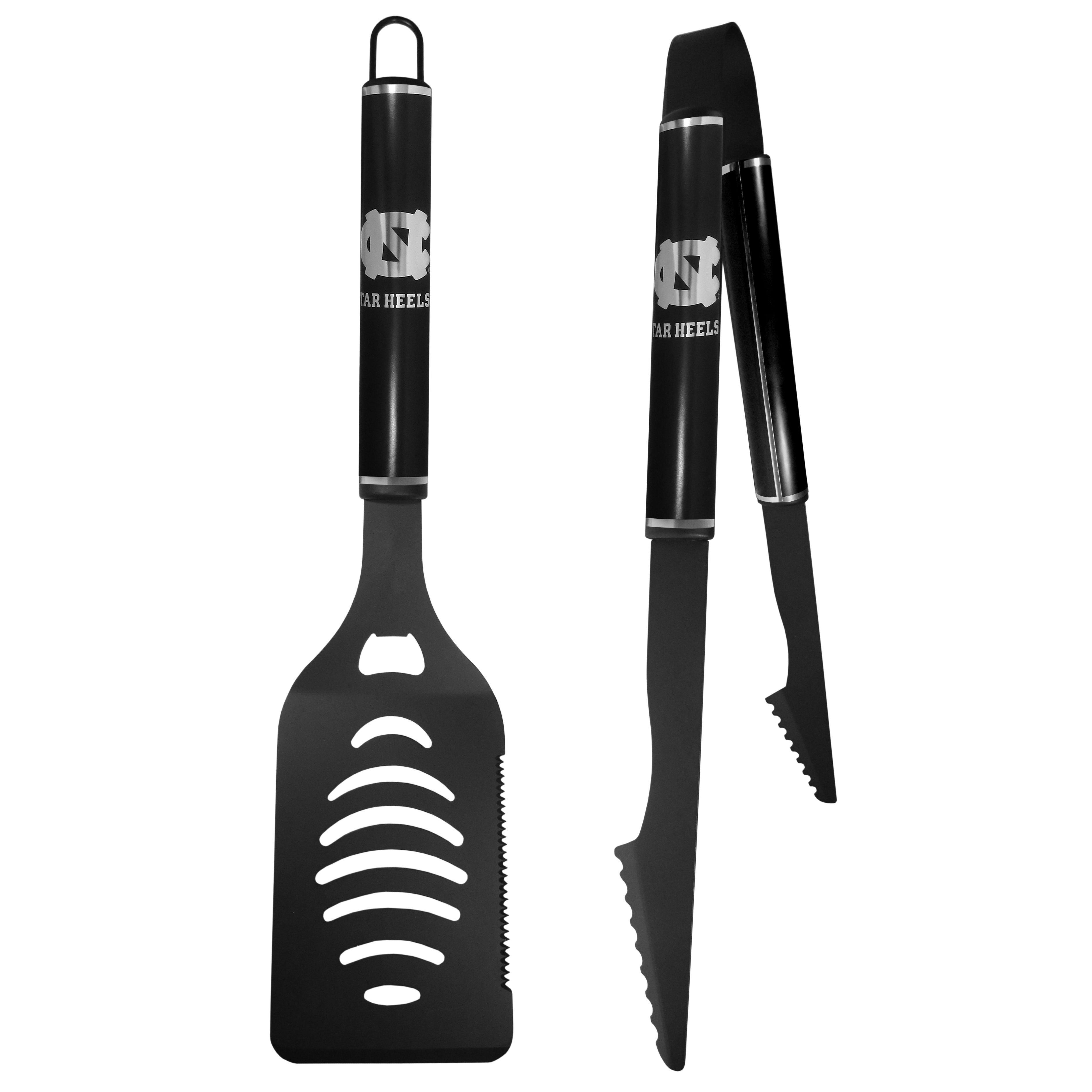 N. Carolina Tar Heels 2 pc Monochromatic Tailgate BBQ Set