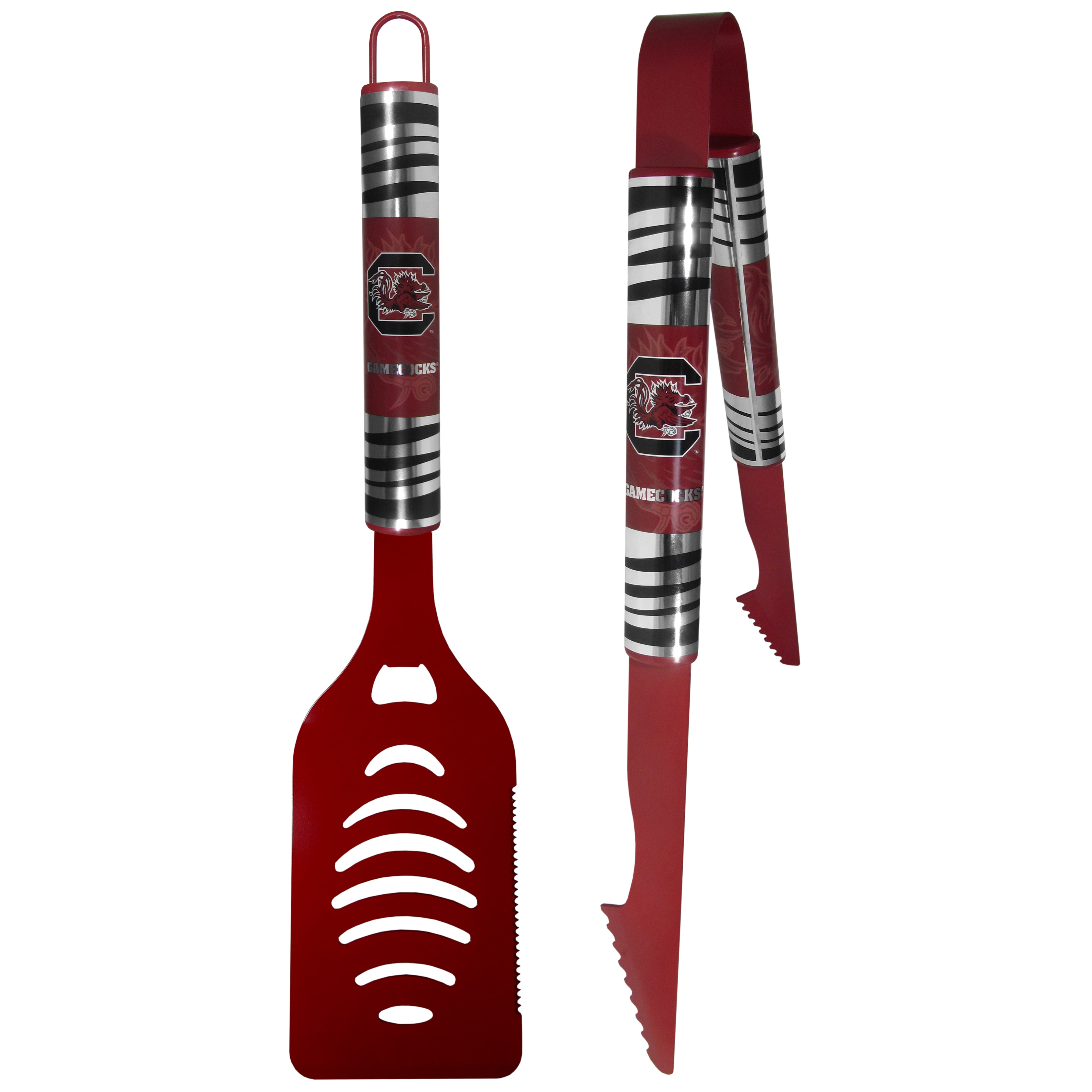 S. Carolina Gamecocks 2 pc Color Tailgate BBQ Set
