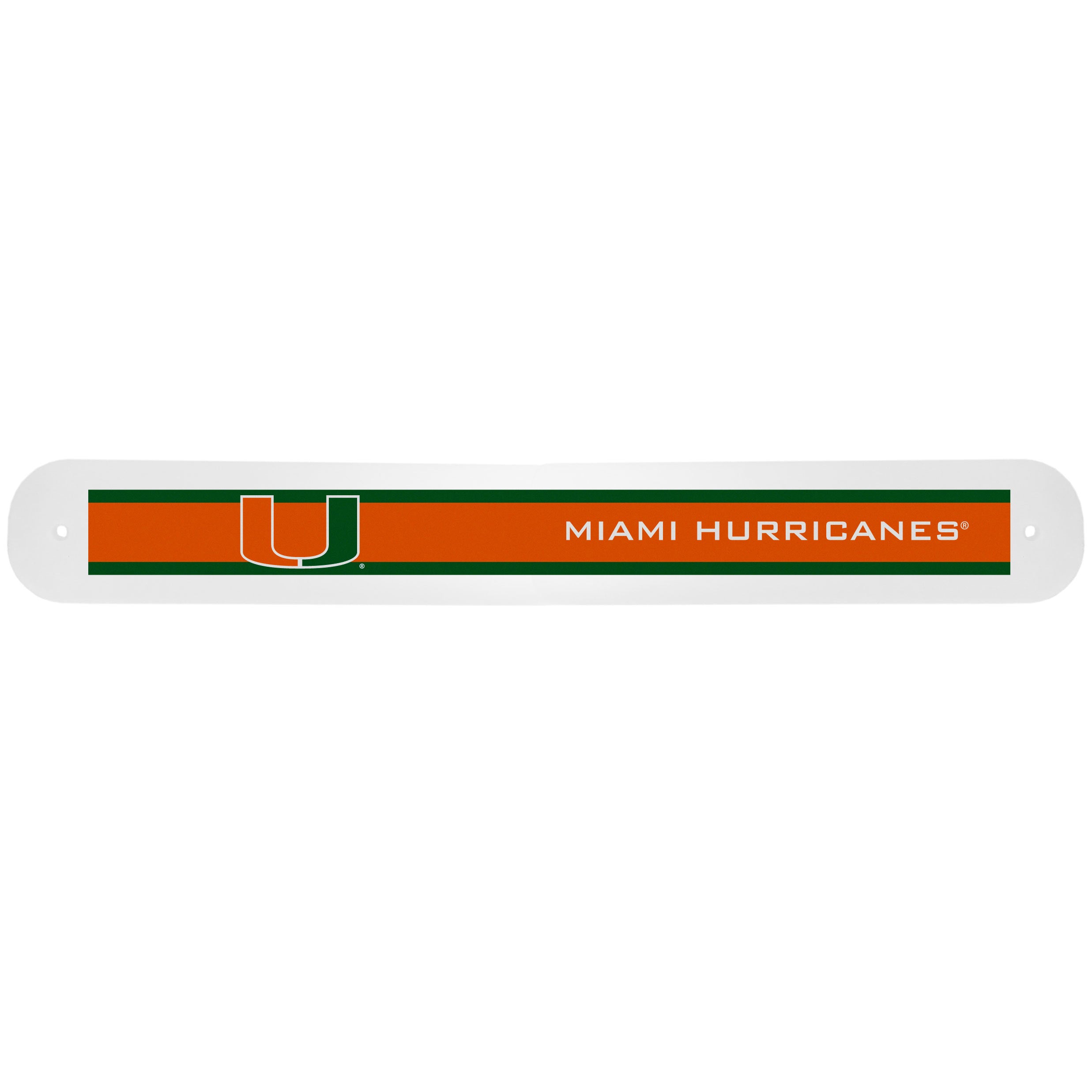 Miami Hurricanes Travel Toothbrush Case