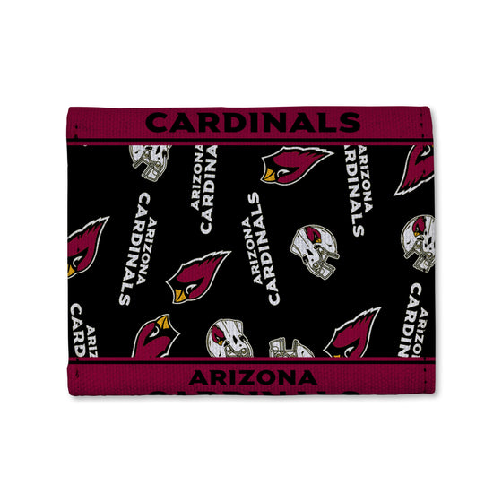 NFL Football Arizona Cardinals  Canvas Trifold Wallet - Great Accessory