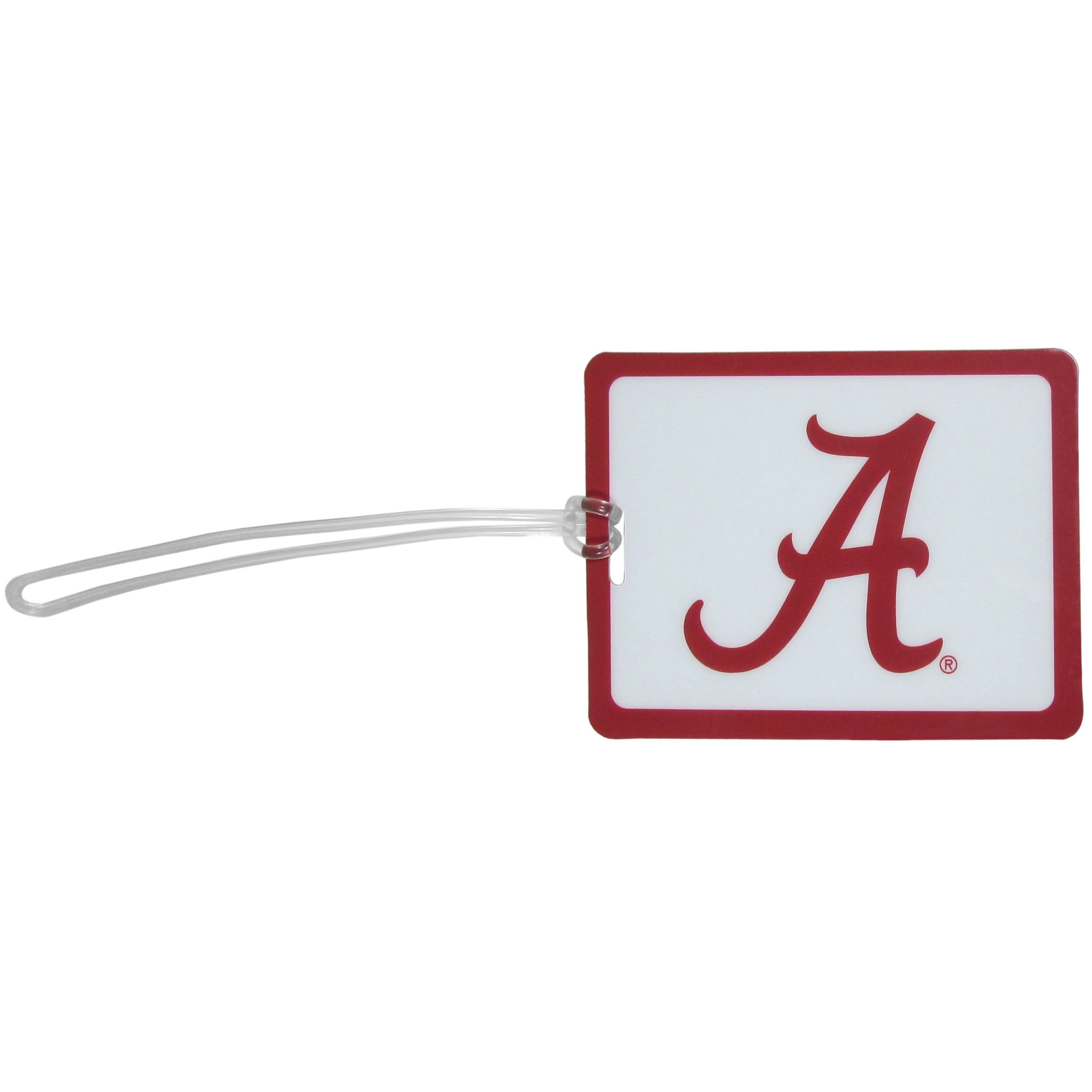 Alabama Crimson Tide Vinyl Luggage Tag