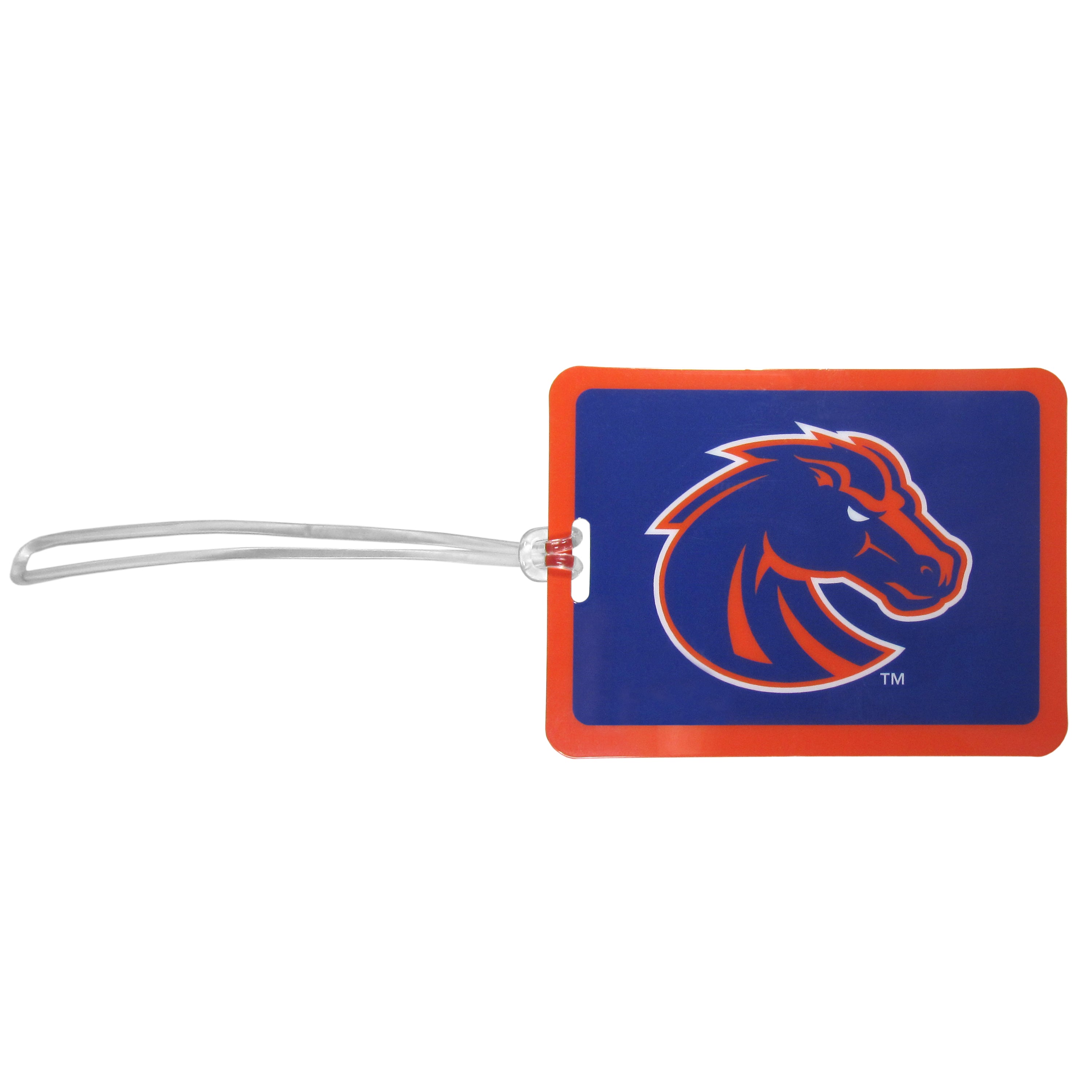 Boise St. Broncos Vinyl Luggage Tag