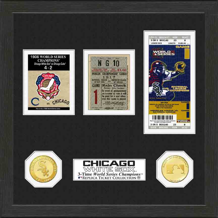 Chicago White Sox World Series Ticket Collection - Sports Collectibles, Sports Memorabilia, Sports Fan Shop, Sports Gifts