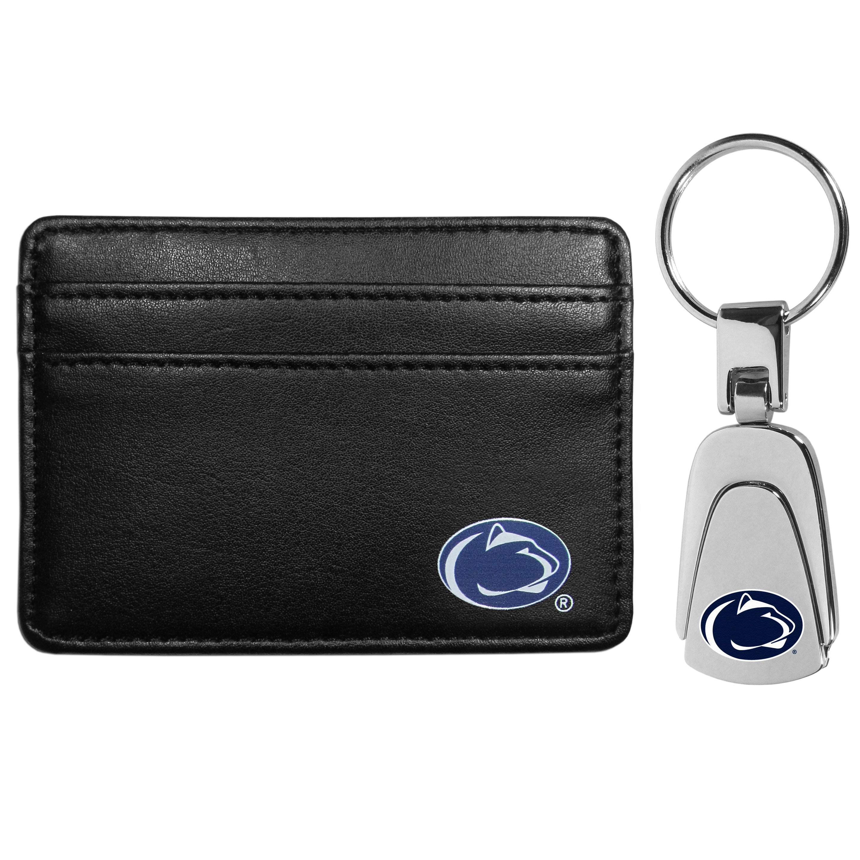 Penn St. Nittany Lions Weekend Wallet & Steel Key Chain