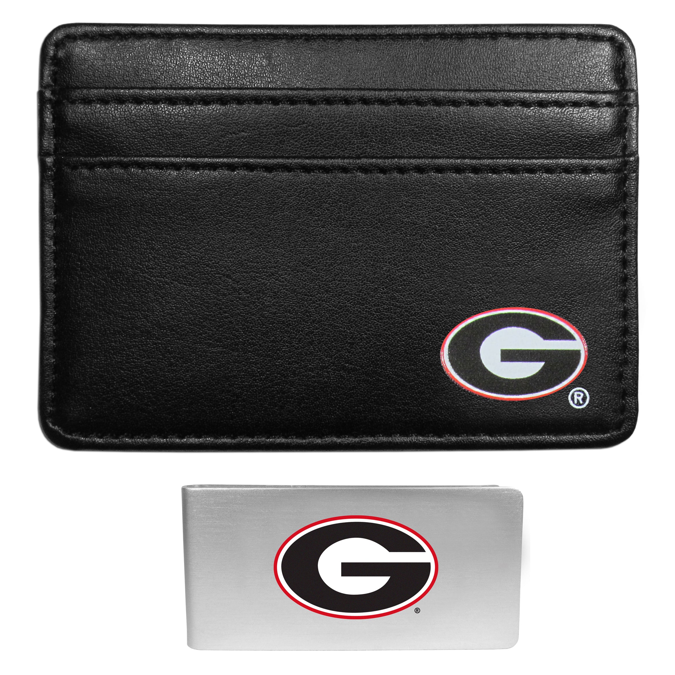 Georgia Bulldogs Weekend Wallet & Money Clip