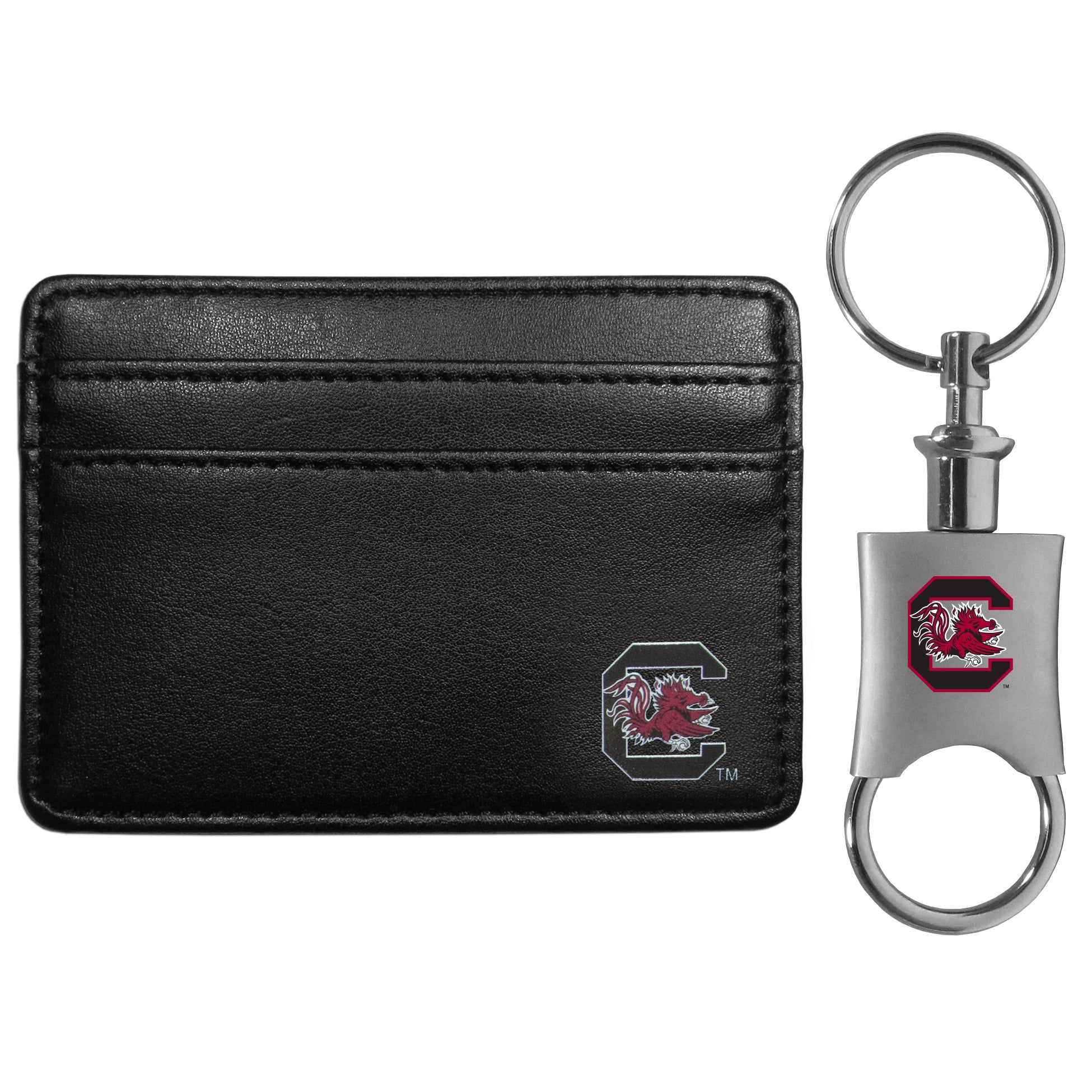 S. Carolina Gamecocks Weekend Wallet & Valet Key Chain