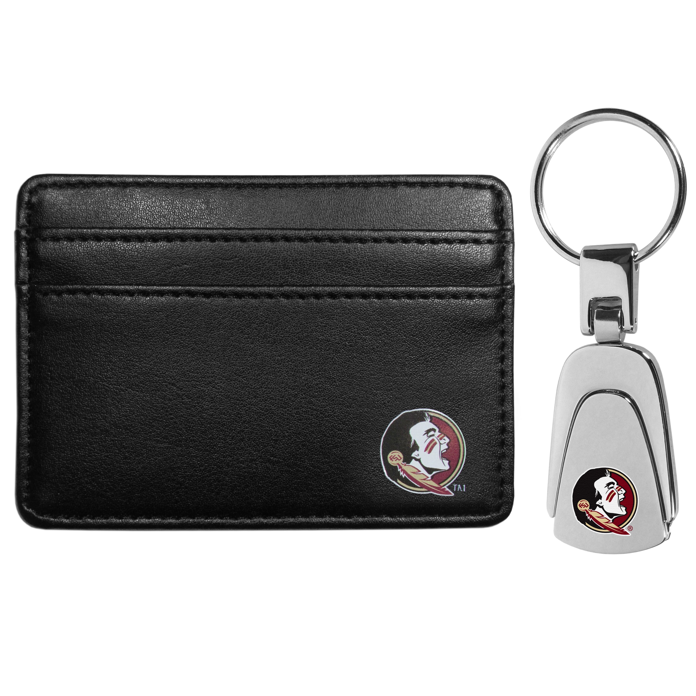 Florida St. Seminoles Weekend Wallet & Steel Key Chain
