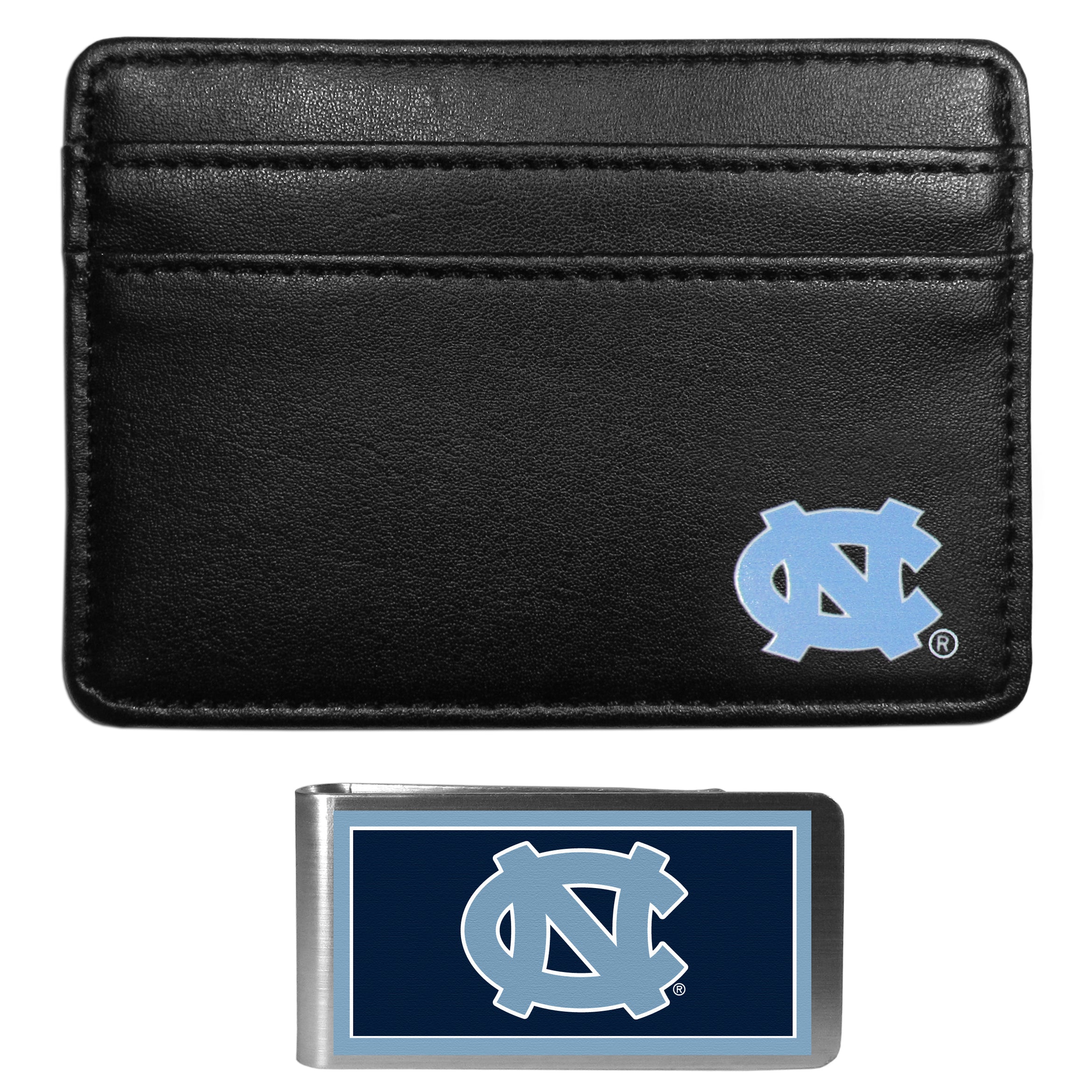 N. Carolina Tar Heels Weekend Wallet & Color Money Clip