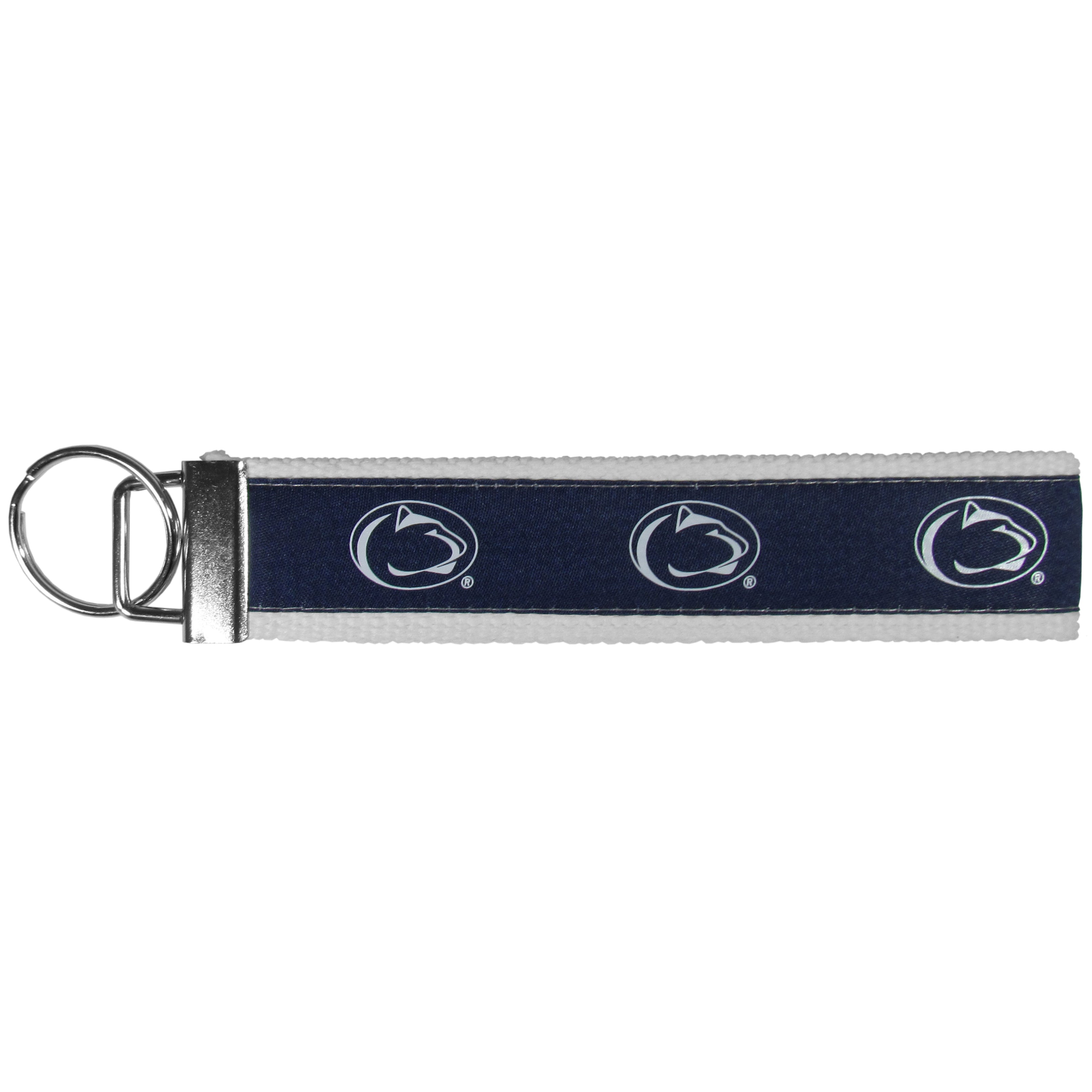 Penn St. Nittany Lions Woven Wristlet Key Chain