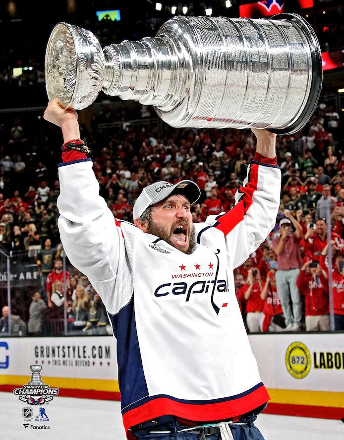 Alex Ovechkin Washington Capitals 2018 Stanley Cup Champions 8" x 10" Hockey Photo - Sports Collectibles, Sports Memorabilia, Sports Fan Shop, Sports Gifts