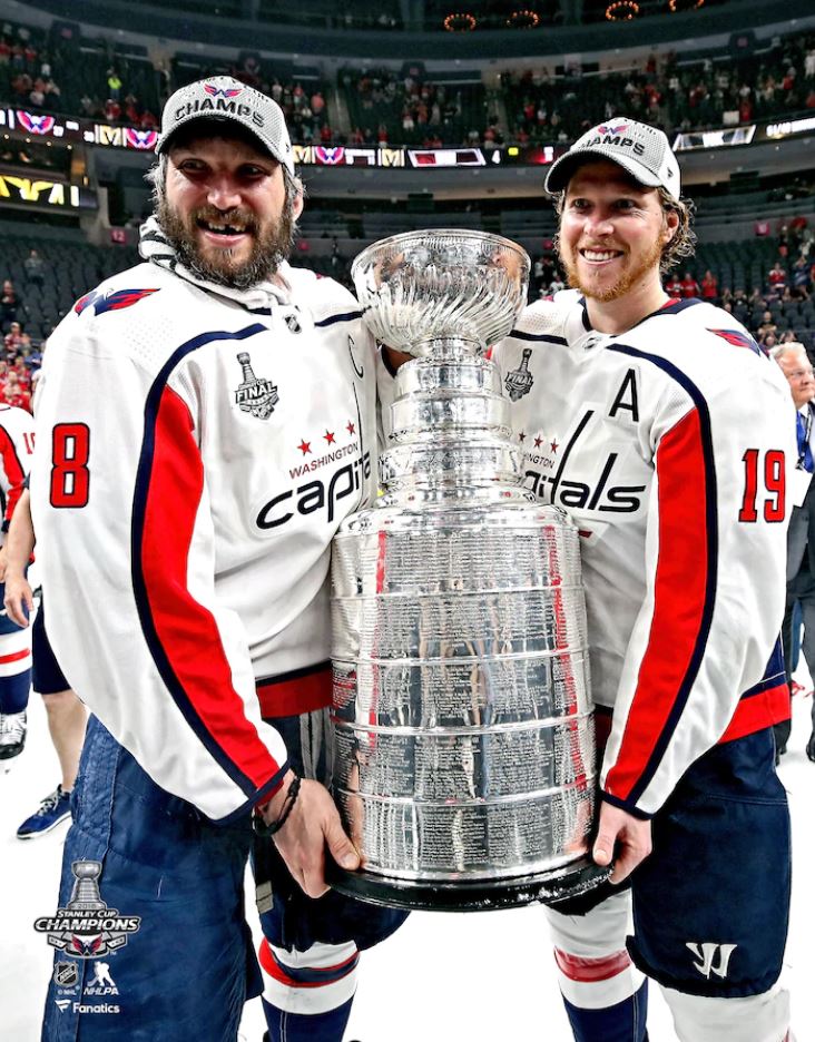 Alex Ovechkin & Nicklas Backstrom Washington Capitals 2018 Stanley Cup Champions 8x10 Hockey Photo - Sports Collectibles, Sports Memorabilia, Sports Fan Shop, Sports Gifts