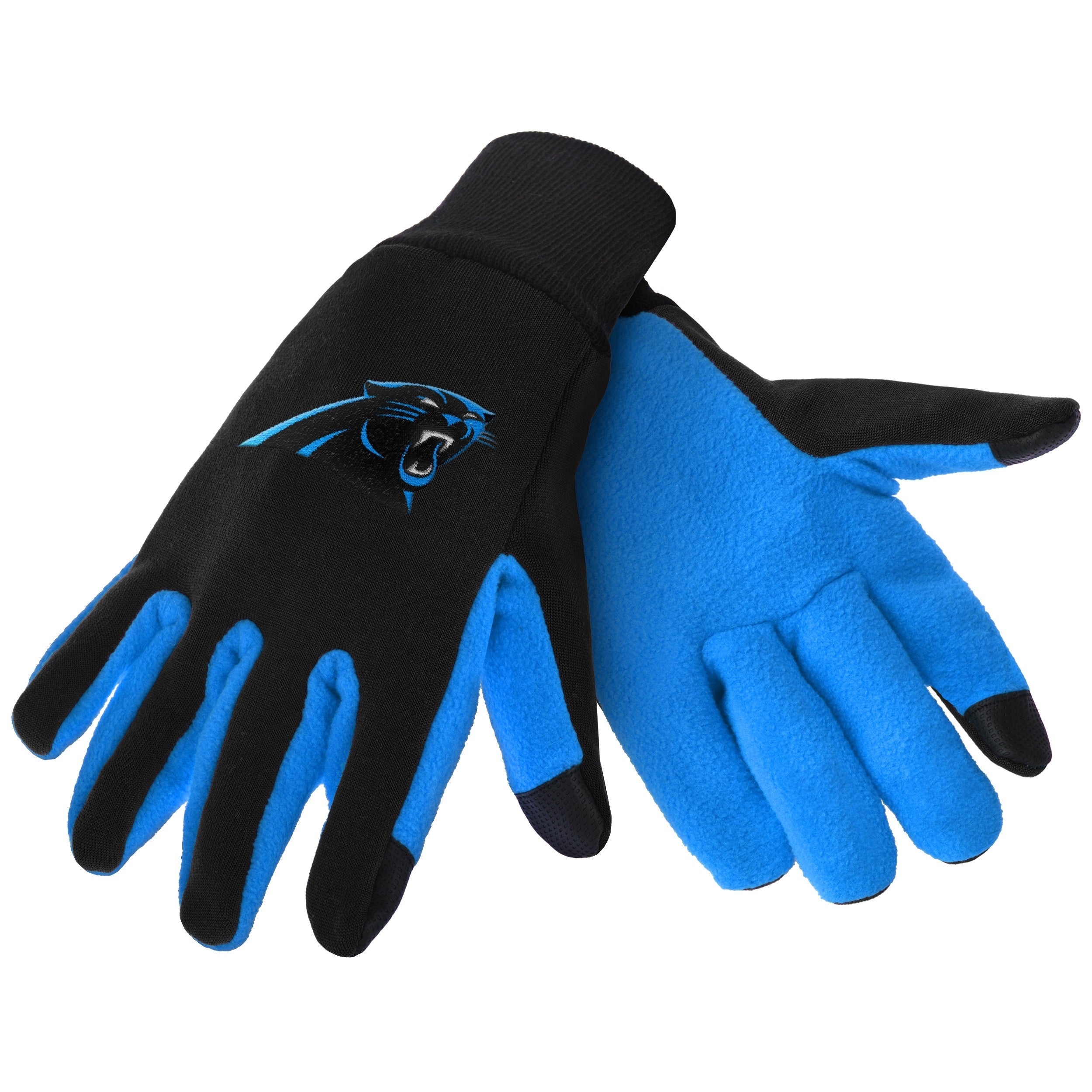 Carolina Panthers Texting Gloves - Sports Collectibles, Sports Memorabilia, Sports Fan Shop, Sports Gifts
