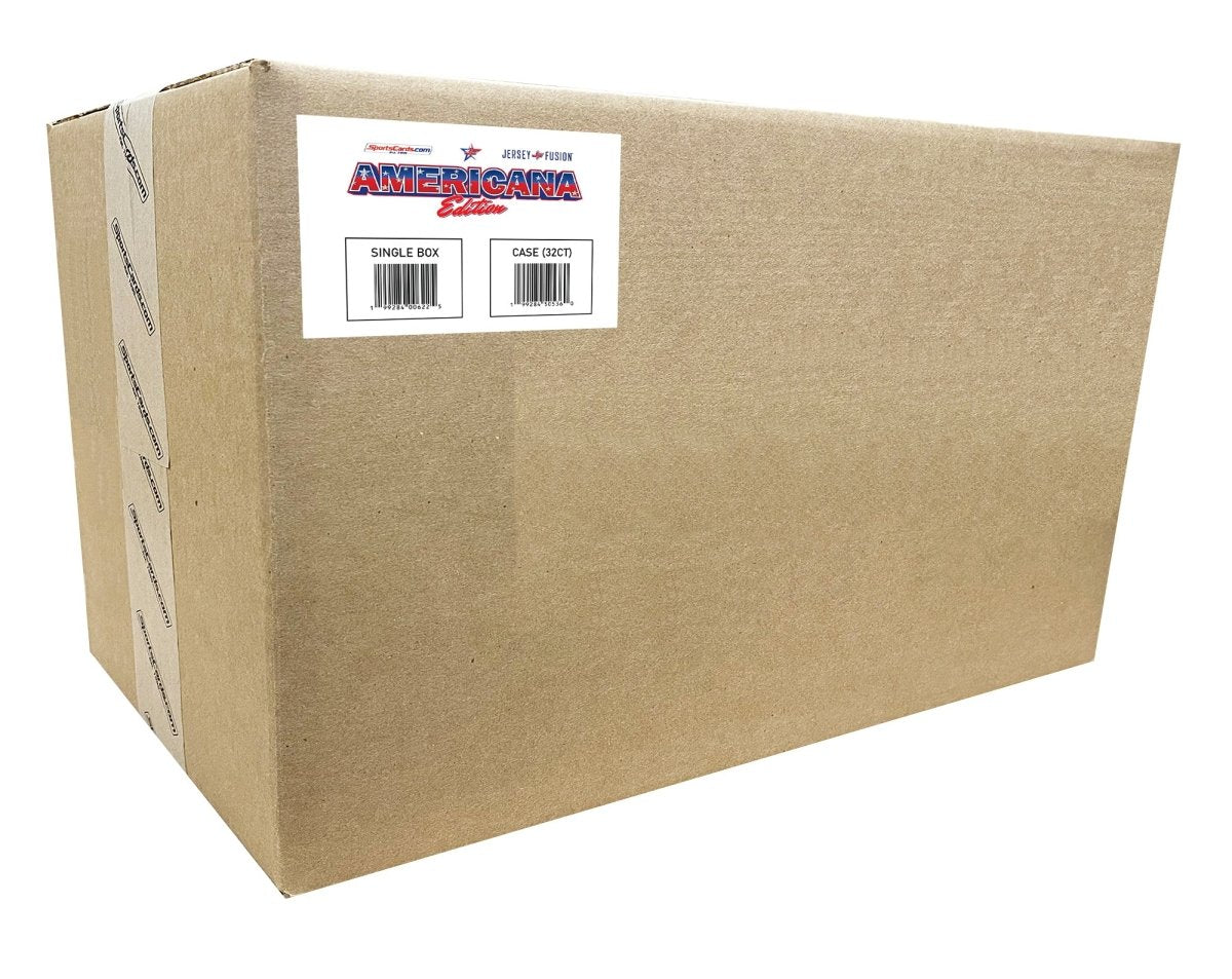 Jersey Fusion Americana Edition Case - (32) Boxes - Sports Gifts, Sports Memorabilia, Sports Collectibles, Fan Shop