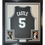 Framed Autographed/Signed Stephon Castle 35x39 San Antonio Black Basketball Jersey JSA COA