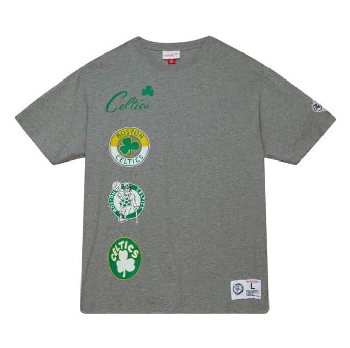 Boston Celtics Mitchell & Ness City Collection T-Shirt - Sports Collectibles, Sports Memorabilia, Sports Fan Shop, Sports Gifts