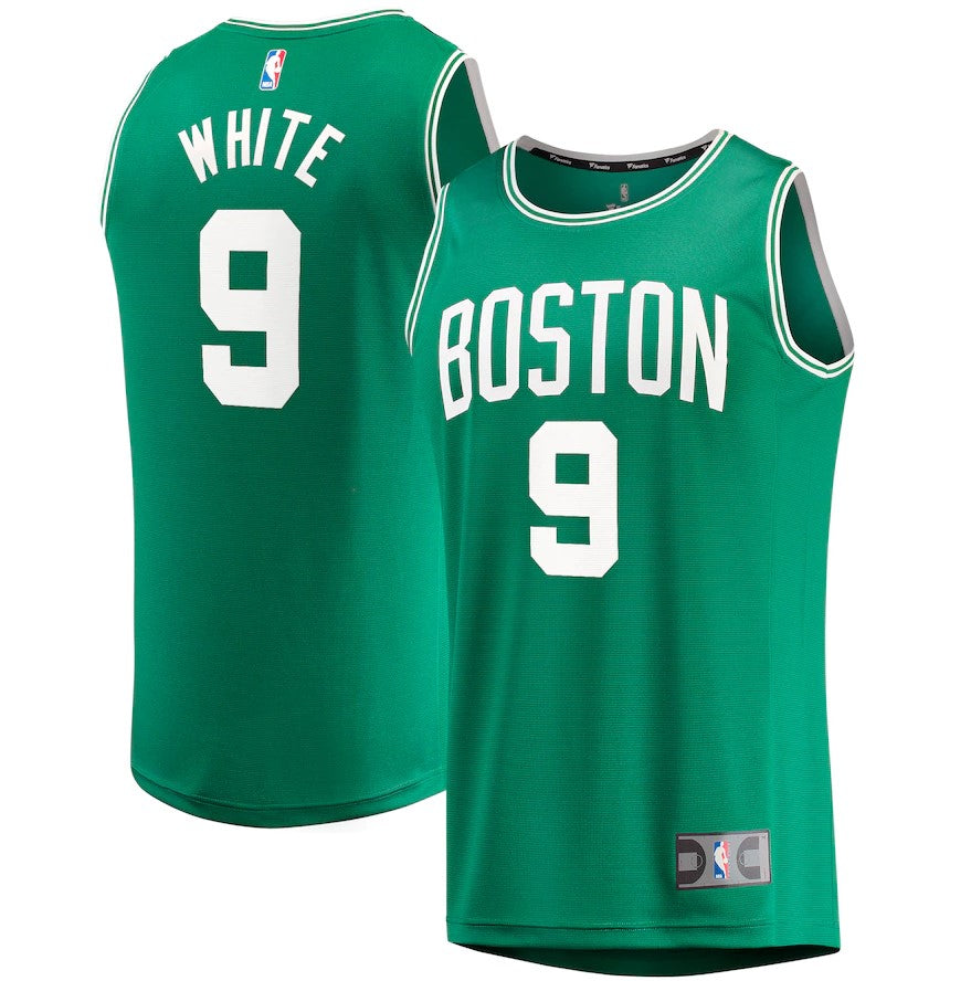 Derrick White Boston Celtics Fast Break Replica Jersey Green - Icon Edition - Sports Collectibles, Sports Memorabilia, Sports Fan Shop, Sports Gifts