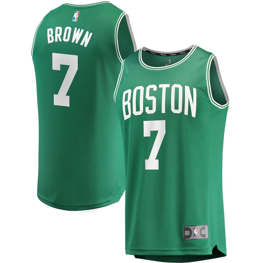 Jaylen Brown Boston Celtics Fast Break Replica Jersey Green - Icon Edition - Sports Collectibles, Sports Memorabilia, Sports Fan Shop, Sports Gifts