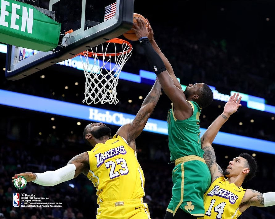 Jaylen Brown Dunks Over LeBron Boston Celtics 8" x 10" Basketball Photo - Sports Collectibles, Sports Memorabilia, Sports Fan Shop, Sports Gifts