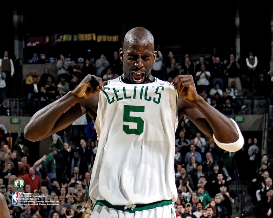 Kevin Garnett Celebration Boston Celtics 8" x 10" Basketball Photo - Sports Collectibles, Sports Memorabilia, Sports Fan Shop, Sports Gifts