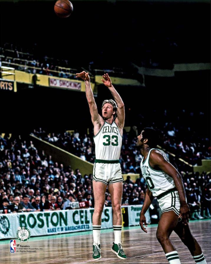 Larry Bird in Action Boston Celtics 8" x 10" Basketball Photo - Sports Collectibles, Sports Memorabilia, Sports Fan Shop, Sports Gifts
