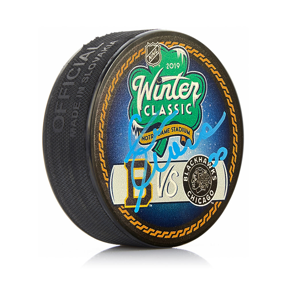 Zdeno Chara Boston Bruins Autographed 2019 Winter Classic Hockey Puck - Sports Collectibles, Sports Memorabilia, Sports Fan Shop, Sports Gifts