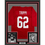 Framed Autographed/Signed Charley Trippi 35xx39 Arizona Red Football Jersey JSA COA
