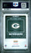 Graded 2025 Panini Instant Matthew Golden #RPSFL21 RPS First Look Rookie RC Football Card PSA 9 Mint