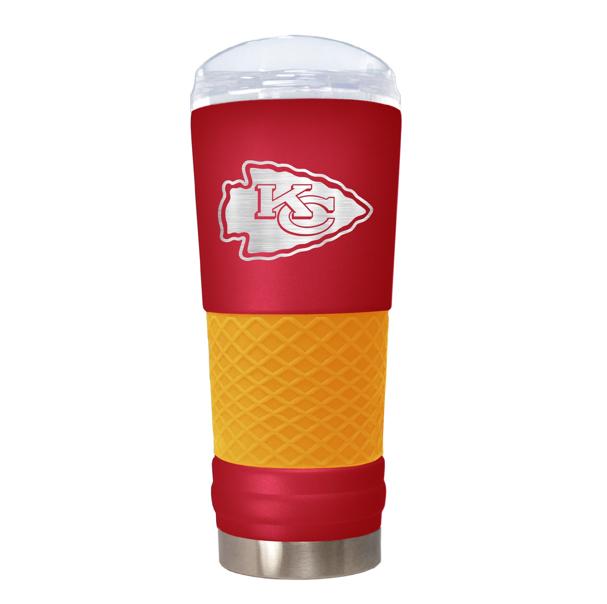 Kansas City Chiefs "The Draft" 24 oz. Stainless Steel Travel Tumbler - Sports Collectibles, Sports Memorabilia, Sports Fan Shop, Sports Gifts