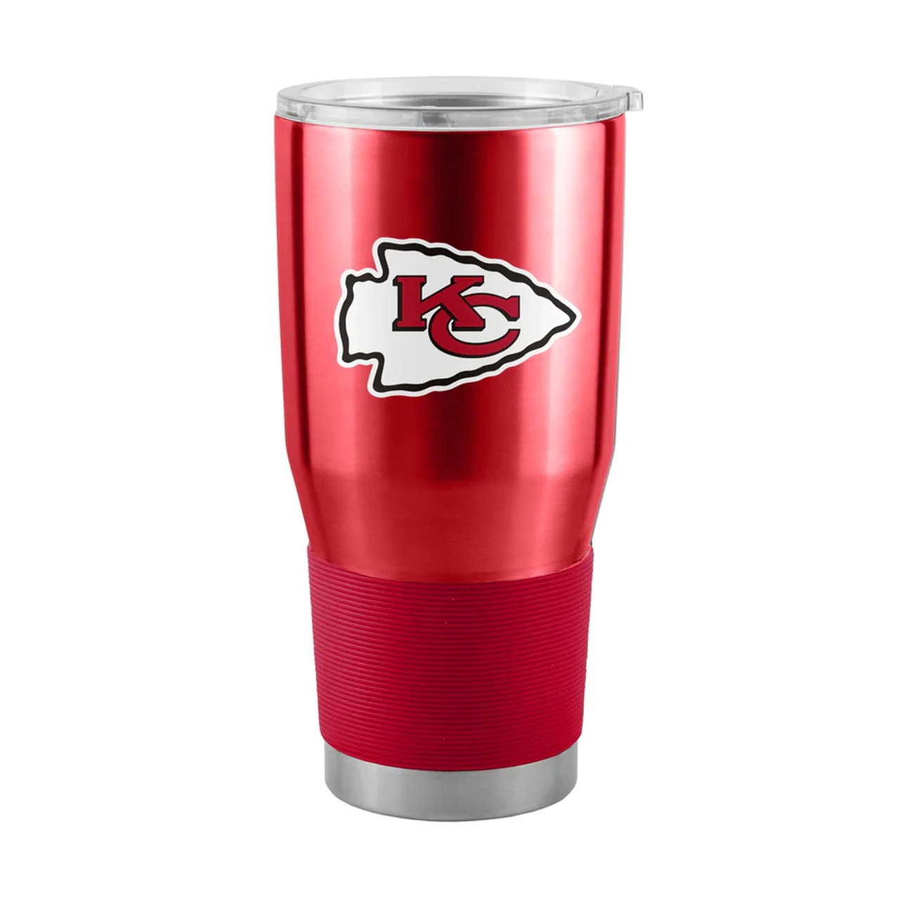 Kansas City Chiefs Travel Tumbler 30oz Stainless Steel - Sports Collectibles, Sports Memorabilia, Sports Fan Shop, Sports Gifts