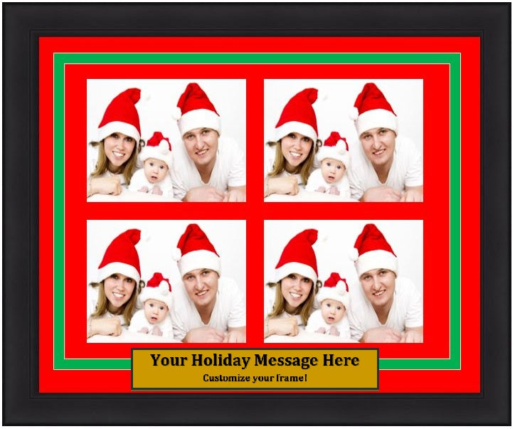 Dynasty Customized Holiday Photo Picture Frame Kit (Horizontal) - Sports Collectibles, Sports Memorabilia, Sports Fan Shop, Sports Gifts