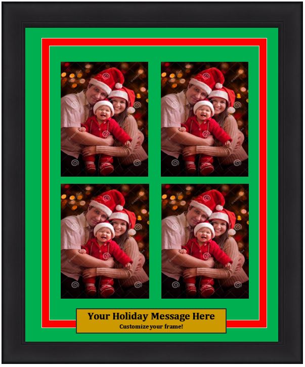 Dynasty Customized Holiday Photo Picture Frame Kit (Vertical) - Sports Collectibles, Sports Memorabilia, Sports Fan Shop, Sports Gifts